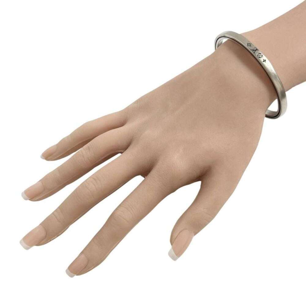 LOUIS VUITTON Silver Bracelet - Picture 9 of 10